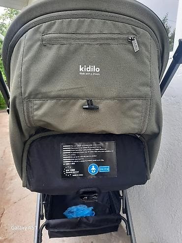коляска 3 1: Прогулочная коляска Kidilo (Limited Edition), цвет хаки - Лёгкая — 4