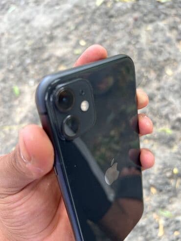 iphone 7 цена в бишкеке бу: IPhone 11, Колдонулган, 64 ГБ, Кара, Коргоочу айнек, Каптама, 78 % — 2