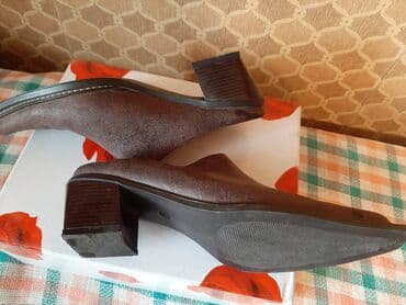 Оксфорды: Продаю новые женские туфли - сабо, полностью кожаные немецкого бренда — 4