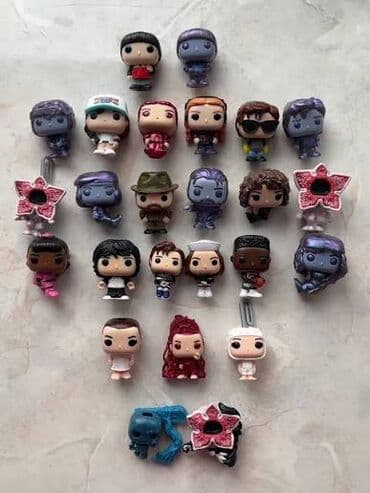 Коллекция мини-фигурок в стиле Funko Pop по сериалу «Очень странные