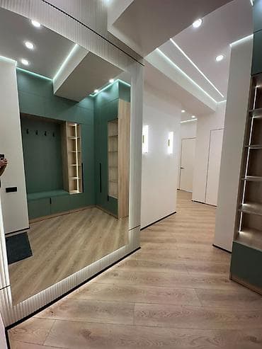 4: 3 комнаты, 75 м², Асанбай мкр Элитка, 4 этаж, Евроремонт — 6