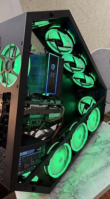 видое камера: Компьютер, ядер - 4, ОЗУ 16 ГБ, Игровой, Новый, Intel Core i5, AMD Radeon RX 580, HDD + SSD — 1