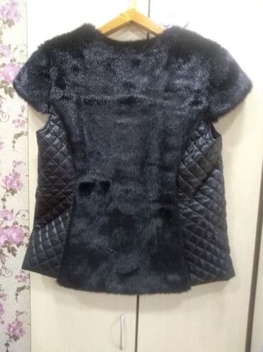 норковая шапка мужская: Продается новая накидка на искусственном меху .Цвет черный. Размер — 2