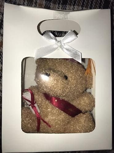 Мужская обувь: Подарочный набор: плюшевый мишка и браслеты ручной работы - Плюшевый — 1