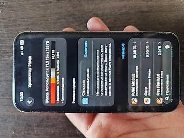IPhone 13 Pro, Б/у, 128 ГБ, Графит, Коробка, 85 % — 3