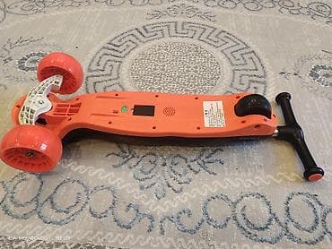 ребенка: Детский самокат, Трёхколёсный — 8