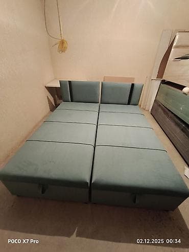 двух ярусные кроват: Односпальная кровать, Новый, С мягким изголовьем, длина - 2000 см — 9