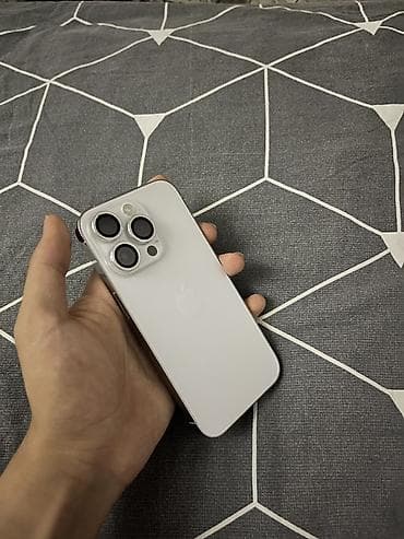 aiphone 5: IPhone 14 Pro, Б/у, 256 ГБ, Белый, Чехол, Коробка, 79 % — 3
