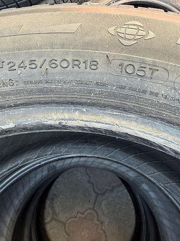 купить шины michelin бу: Шины 245 / 60 / R 18, Зима, Б/у, Комплект, Легковые, Франция, Michelin — 5