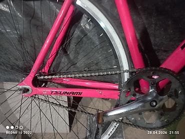 hazard 7007: Городской велосипед, Tsunami, Рама M (156 - 178 см), Б/у — 5