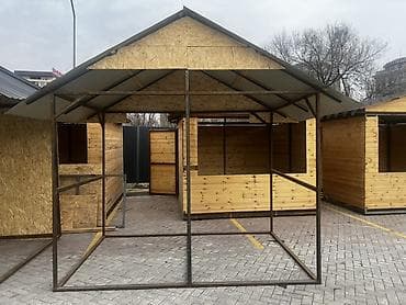 ярмарка: Каркас павильона/торгового киоска под отделку - Назначение: сезонная — 3