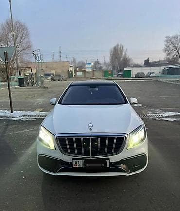 benz: Mercedes-Benz S-Class: 2006 г., 5.5 л, Автомат, Бензин, Седан — 2