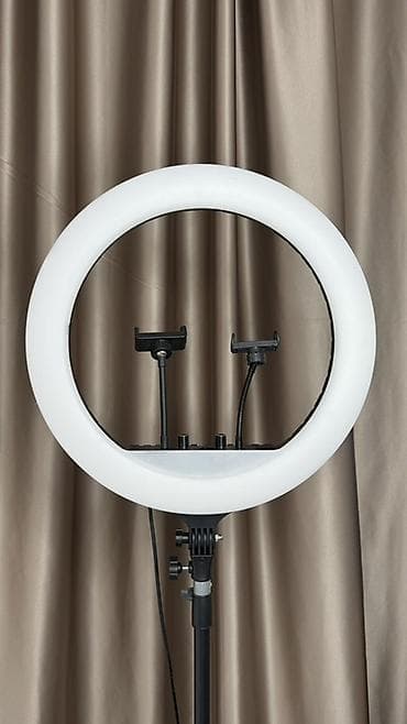 ring fit: Кольцевая LED‑лампа на штативе для фото/видео, стримов и бьюти-съёмок — 5