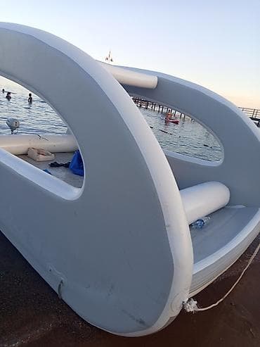 купить гидропонику: Надувной плавучий остров/плот с тентомАьалы жакшы Мотору жакшы Жаны — 4