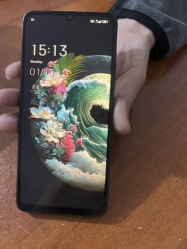 cam: Redmi, Redmi 13C, Б/у, 128 ГБ, цвет - Черный, 2 SIM — 4