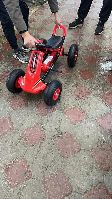 картинг для детей: Детский педальный карт (гоночный веломобиль) - Тип — 1