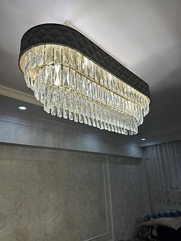 люстры турция купить: Потолочная люстра с кристаллами и мягким кожаным обрамлением - Тип — 3