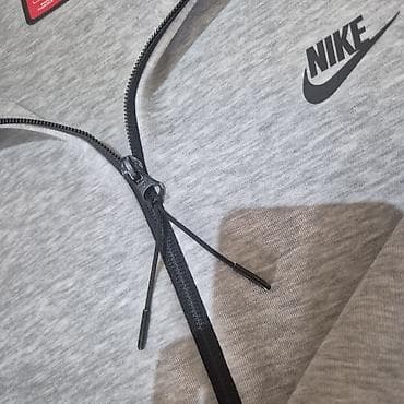 Толстовки: Мужская толстовка, L, Nike, Новый, цвет - Серый, Платная доставка, Самовывоз — 3