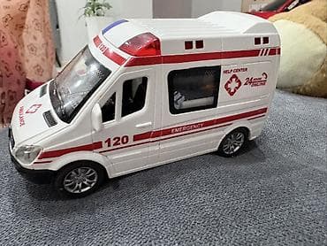 mega max: Игрушечная машина “Скорая помощь” (фургон) - Тип: модель автомобиля — 2