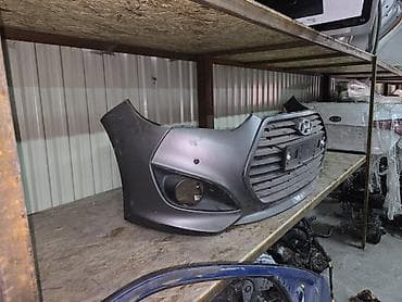 veloster: Бампер Hyundai, Б/у, Оригинал — 3