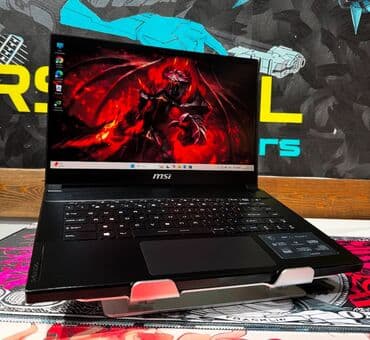 клавиатура hyper x: Ноутбук, MSI, 16 ГБ ОЗУ, Intel Core i7, 15.6 ", Б/у, Игровой, память SSD — 1