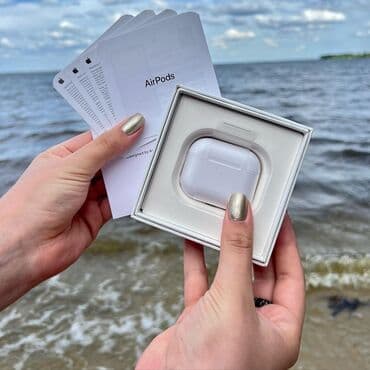 Микрофоны: Вкладыши, Apple, Новый, Беспроводные (Bluetooth), Классические — 2