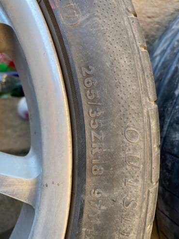 18 разноширокие: Литые Диски R 18 Brabus, Комплект, отверстий - 5, Б/у — 6