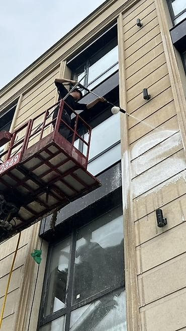 окна мойка: Уборка территории, Мойка фасада, Чистка брусчатки — 1