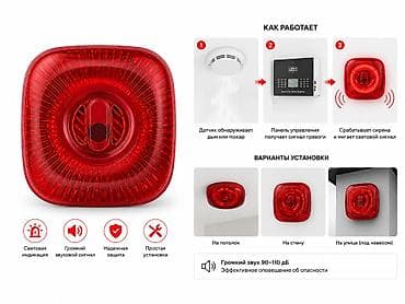 sound system: 🚨 Сирена безопасности (светозвуковой оповещатель) Сирена безопасности — 1