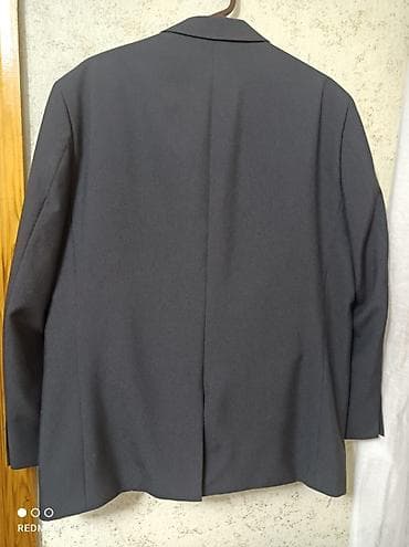 soft shell: Мужской классический костюм двойка пиджак и брюки Европа размер 52 в — 4