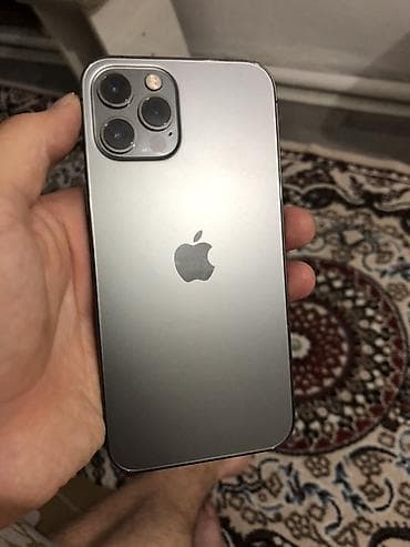 ne net: IPhone 12 Pro, Б/у, 256 ГБ, Графит, 74 % — 1