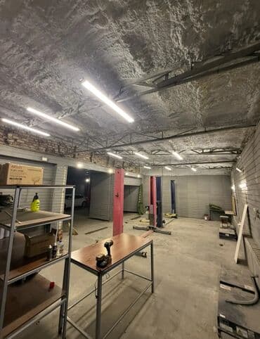 гараж токмок: Ижарага берем ТТК, 40 м², Иштеп турган Бизнес, Жарым-жартылай жабдуулары менен — 5