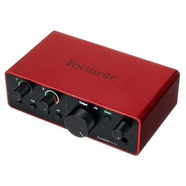 focusrite 5.1: Продаю аудиоинтерфейс Focusrite Scarlett Solo 4th Gen в хорошем — 3