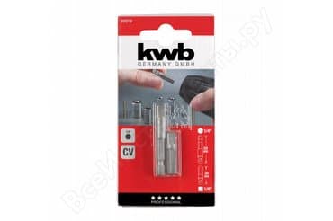 наборы ключей оригинал: KWB. Набор адаптеров 1/4" (2 шт.) KWB 105210. Набор адаптеров KWB — 2