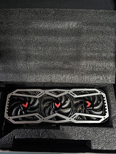 Видеокарта для ПК, Б/у, PNY, GeForce RTX, 8 ГБ