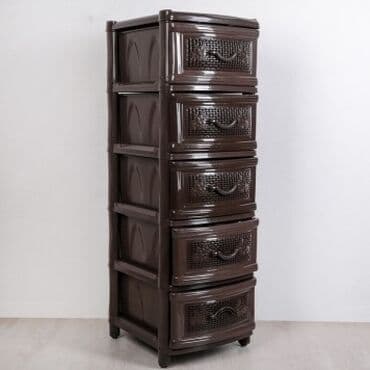 мебель для ванной размеры: Комод для ванны, Новый, Без раковины, Пластик, цвет - Коричневый, Платная доставка, Бесплатная доставка — 1