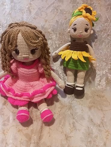 Балатылар: Вязаные игрушки амигуруми ручной работы - Персонажи: зайчики в — 9