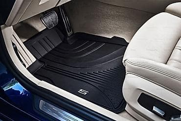 step rf3: Родные Резиновые Полики Для салона BMW, цвет - Черный, Новый — 2