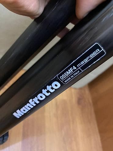 Техника и электроника: Штатив Manfrotto 055MF4 + голова Manfrotto 808RC4 Б/у в идеальном — 2