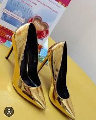 foot patch: Туфли, 38.5, Б/у, цвет - Красный, Самовывоз — 8