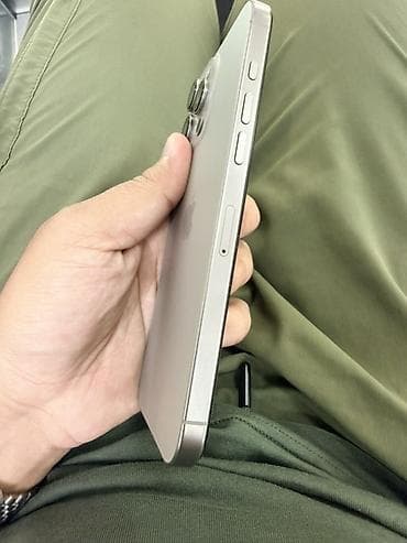 aiphone 13: IPhone 16 Pro Max, Б/у, 256 ГБ, Natural Titanium, 93 % — 4