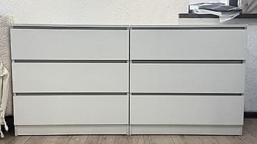 Комоды: Комод для одежды, Б/у, Без зеркала, ЛДСП, цвет - Белый, Самовывоз — 4
