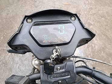 электр мото: Все работает заводится с кнопки с ножки с брелка есть сигнализация — 9