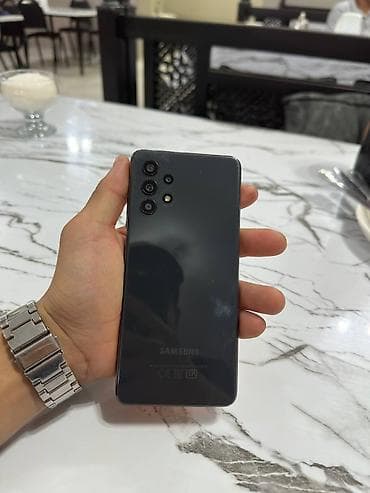 sd disk: Samsung Galaxy A32, 64 ГБ, цвет - Черный, 2 SIM — 1