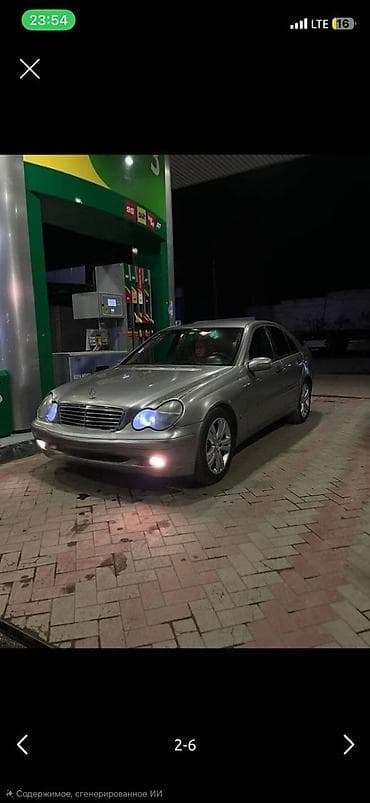 Продажа авто: Mercedes-Benz C-Class: 2003 г., 1.8 л, Автомат, Бензин, Седан — 2