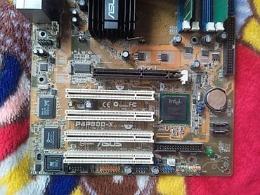 Настольные ПК и комплектующие: Материнская плата для ПК, Б/у, Asus, S478, ATX — 6