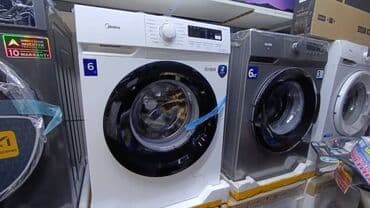 centurion s9: Стиральная машина Midea, Новый, Автомат, До 6 кг, Компактная — 9