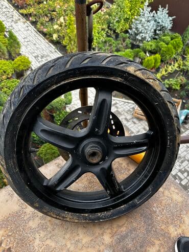 колёса на скутер: Дөңгөлөктөр монтажда 140 / 70 / R 16, Жай, Колдонулган — 2