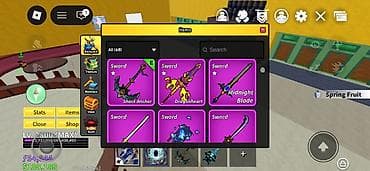 Сулуулук жана ден соолук: Продажа аккаунта Blox Fruits (Roblox) Основное: - Уровень: 2800 - — 3