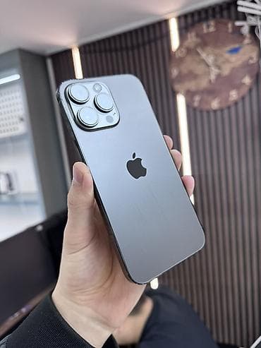 Apple iPhone: IPhone 14 Pro Max, Б/у, 512 ГБ, Jet Black, Защитное стекло, Чехол, В рассрочку, 100 % — 2